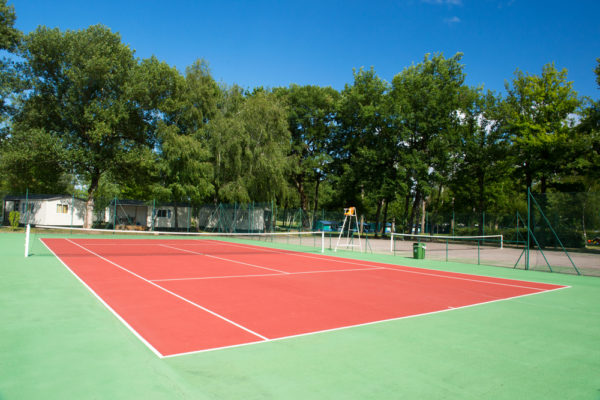 Tennis Court Shot for Sportscote for Acrylmeric brochure