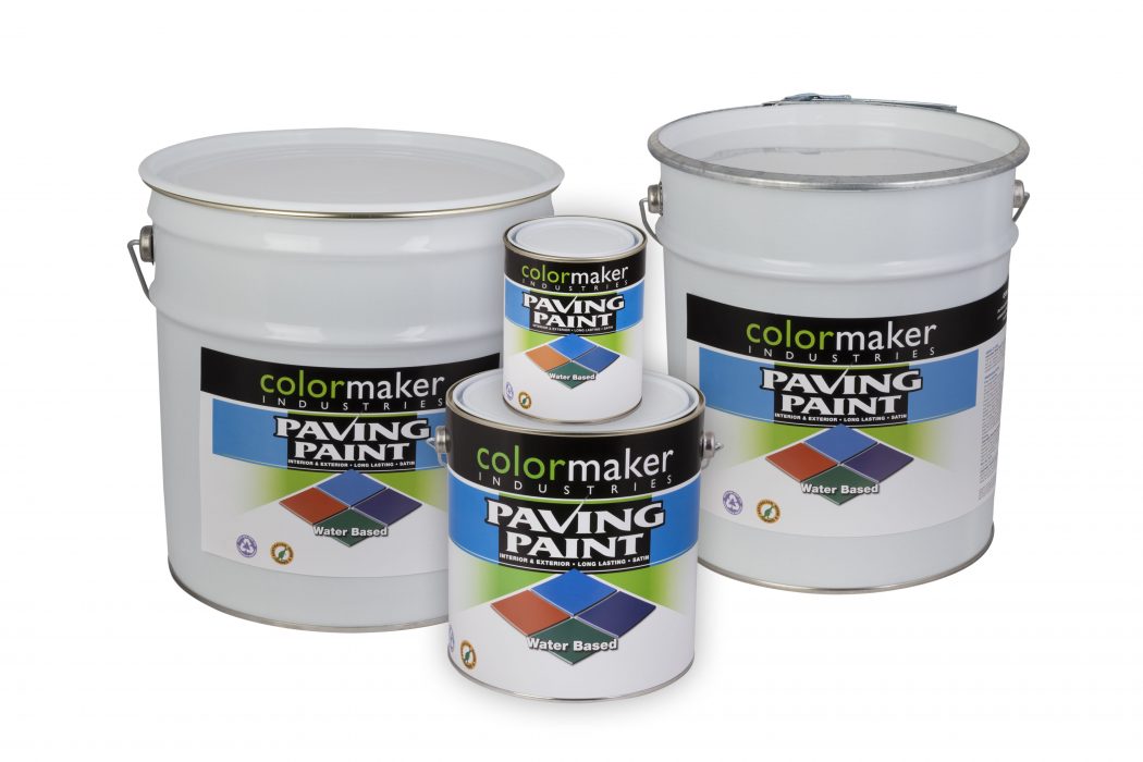 water-based-paving paint - Colormaker Industries
