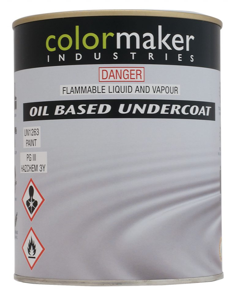 COLORMAKER ENAMEL OILBASED UNDERCOAT Colormaker Industries