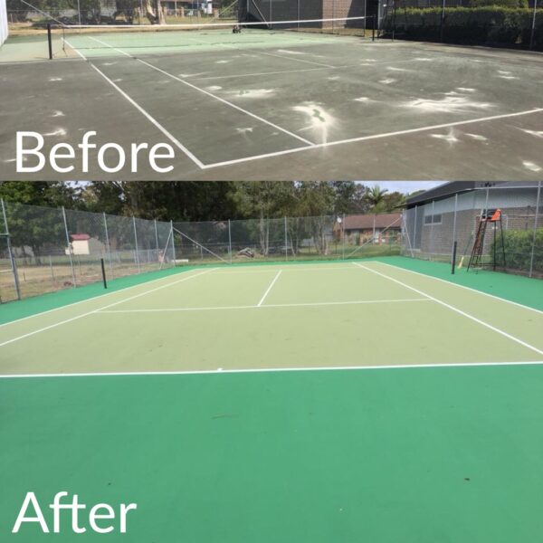 ACRYLMERIC Sportscote Green Before & After