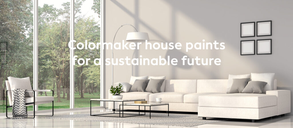 What is an eco-friendly house paint?  Hear why Colormaker eco-friendly house paints are so sustainable